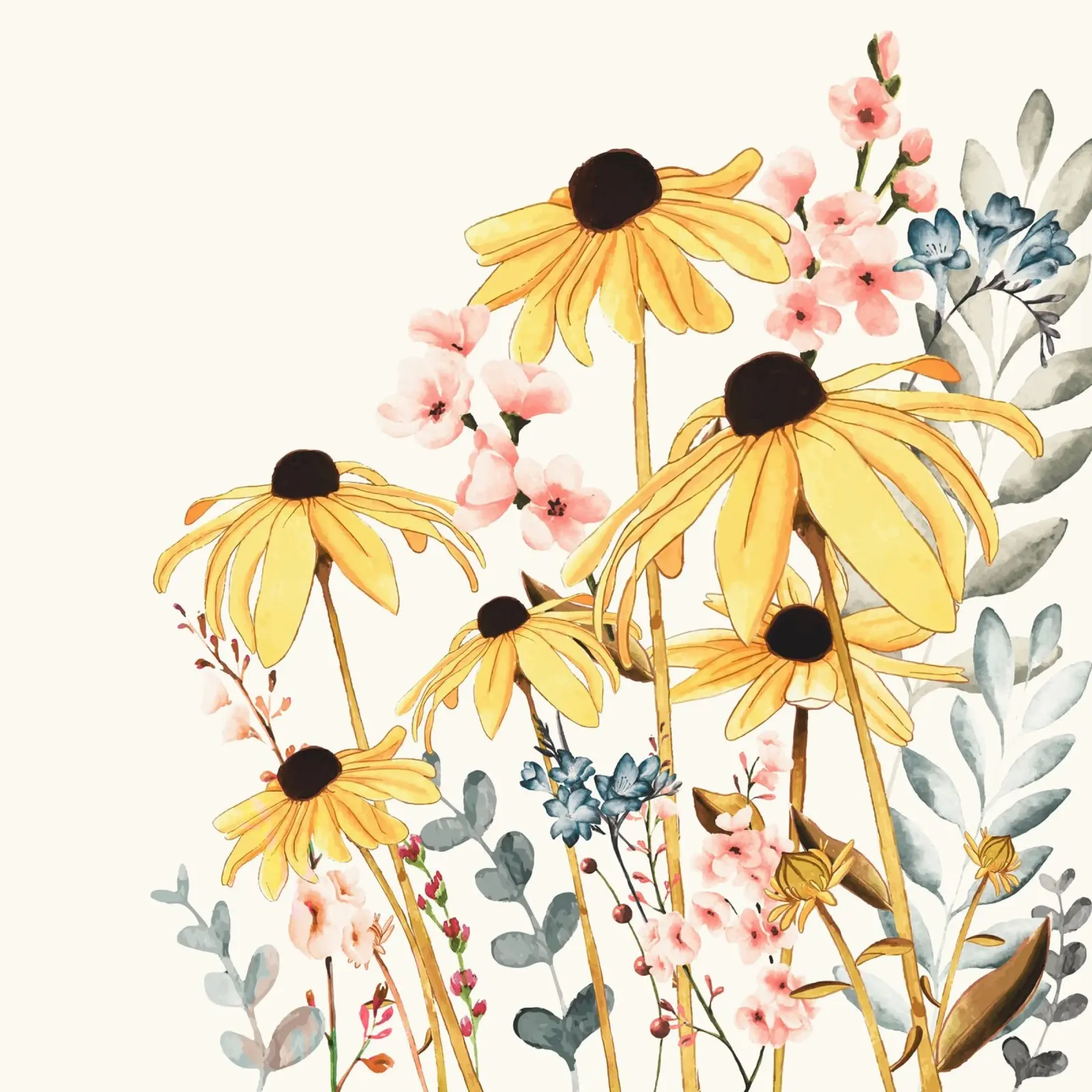 Summer Flowers pannello forex da Nadjaa