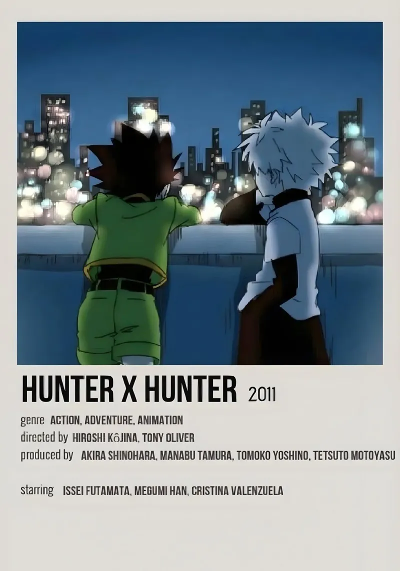 HUNTER X HUNTER 2011 pellicola backlit da Totoya