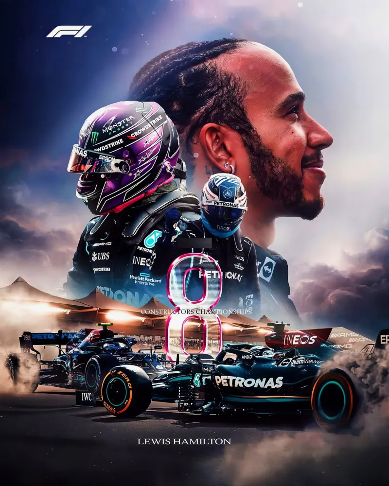 Lewis Hamilton carta hahnemühle da Indah Creative