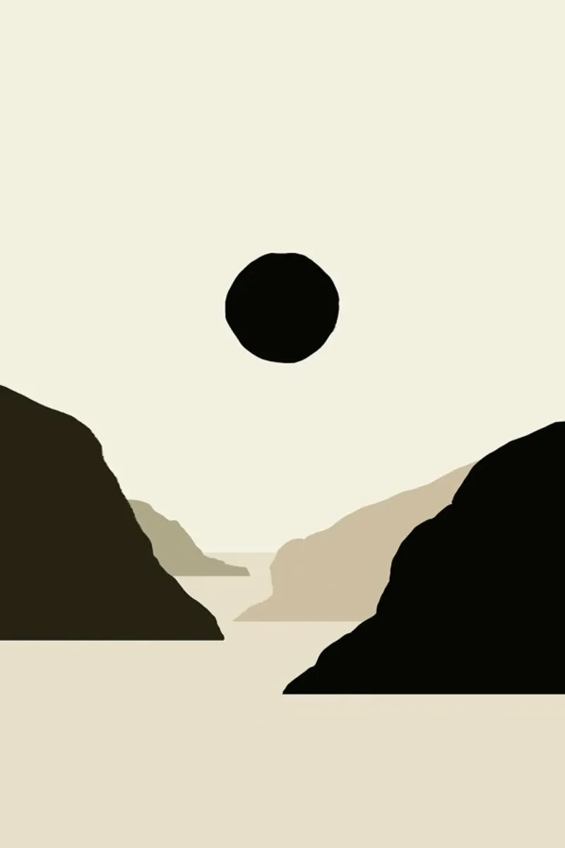 Black Moon Mountain pellicola backlit da Graphite