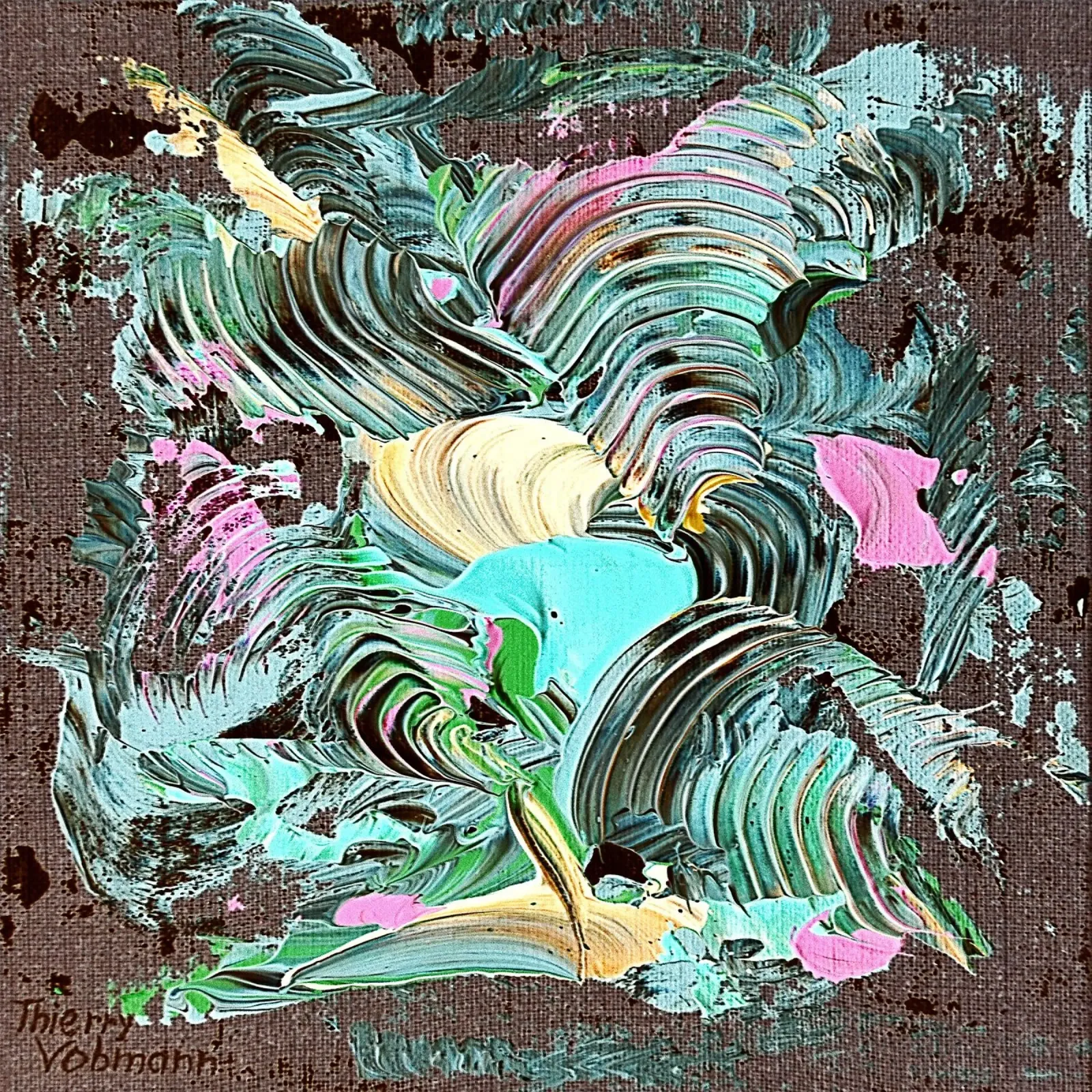 IDEAL GIFT 9 invers pellicola backlit da Thierry Vobmann Abstract painting