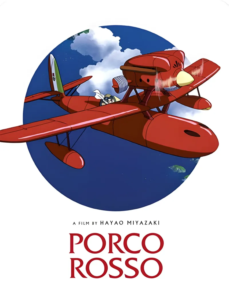Porco Rosso – Studio Ghibli pellicola backlit da Attaboy Dsgn