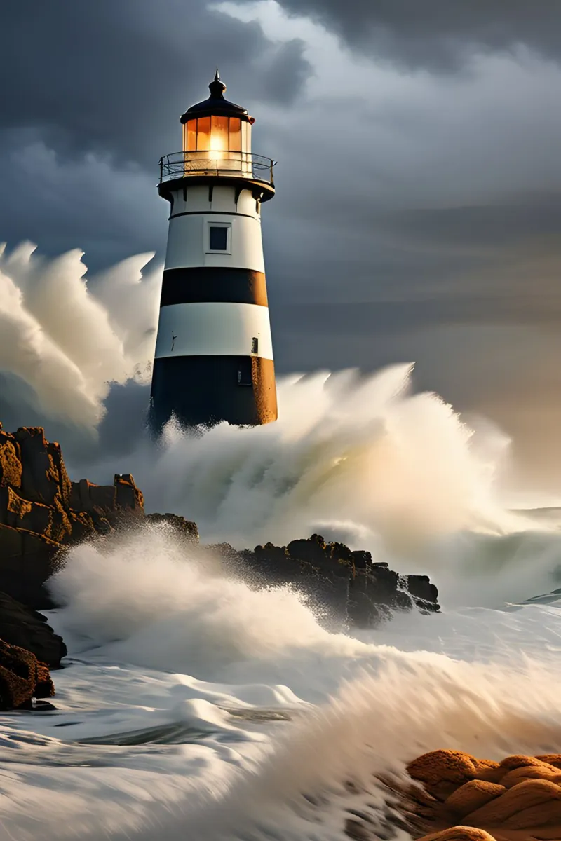 Ocean Sturm 2 pellicola backlit da kosinsart.gallery