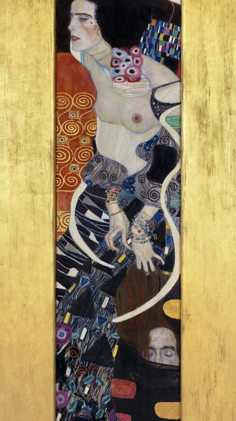 Giuditta II di Gustav Klimt (1909) pellicola backlit da Gustav Klimt ART Prints