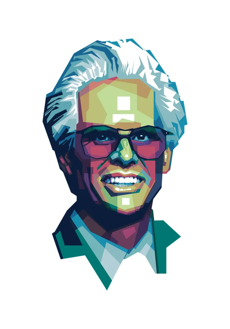Il piccolo Billy in WPAP carta hahnemühle da Alkahfsmart
