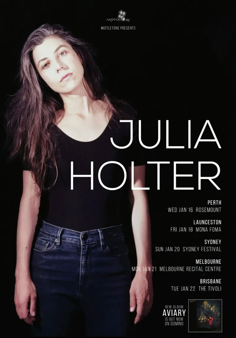 Julia Holter pellicola backlit da hite Shop