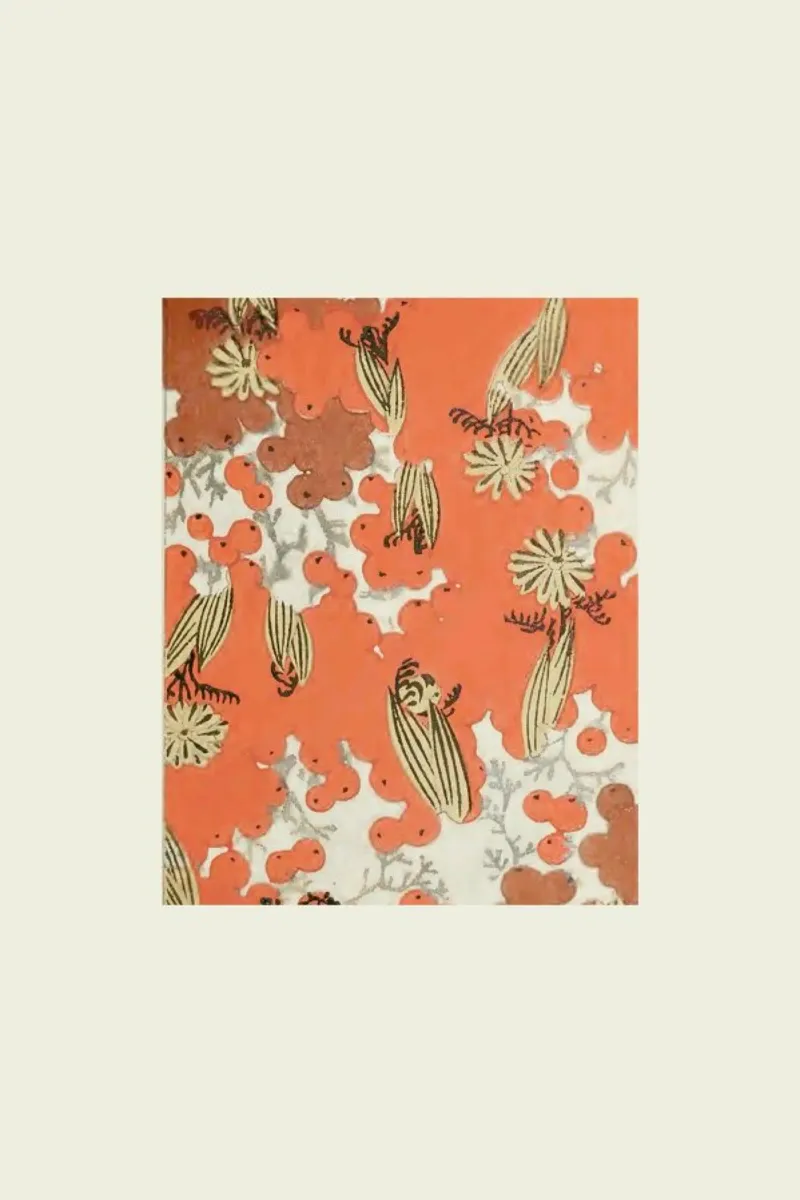 Shin-Bijutsukai - Berry poster con telaio in legno da Vintage by JUNIQE