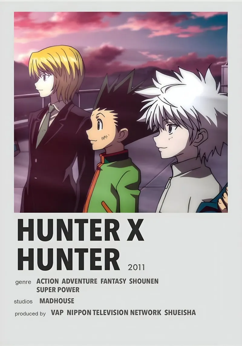 HUNTER X HUNTER 2011 pellicola backlit da Totoya
