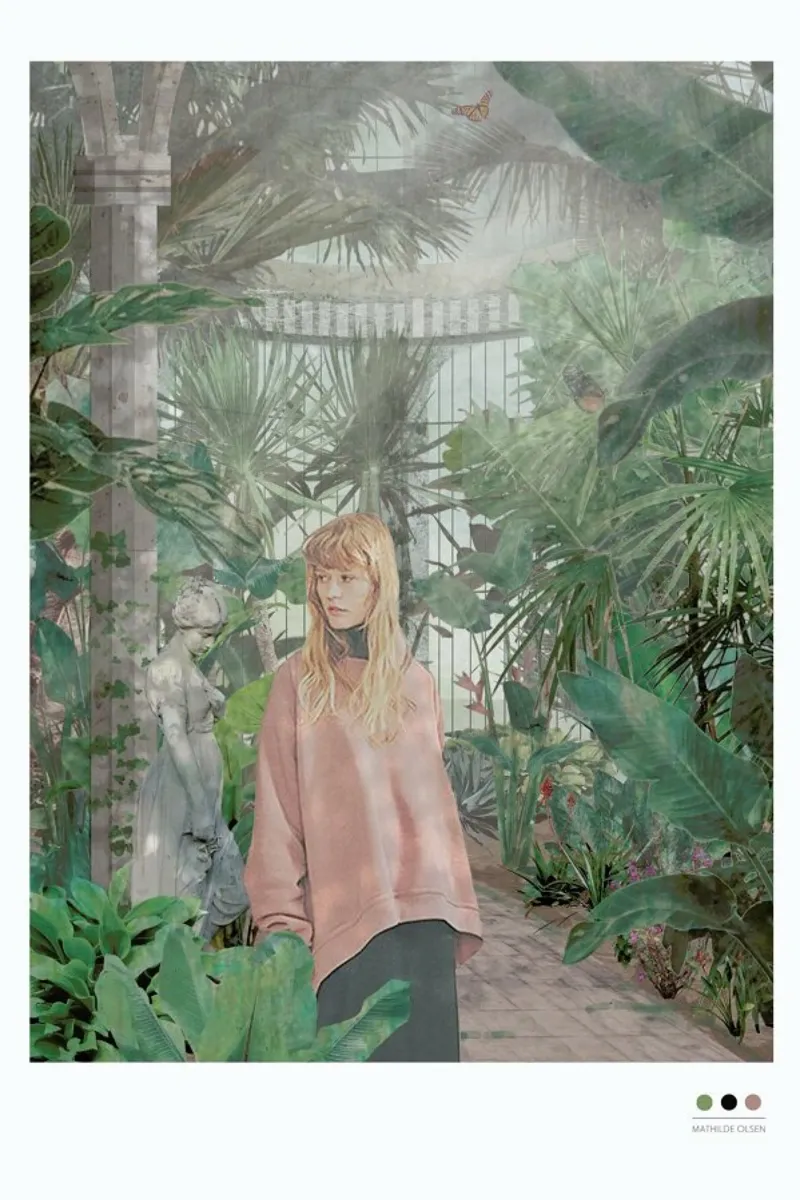 Botanical Dome pellicola backlit da Mathilde Olsen