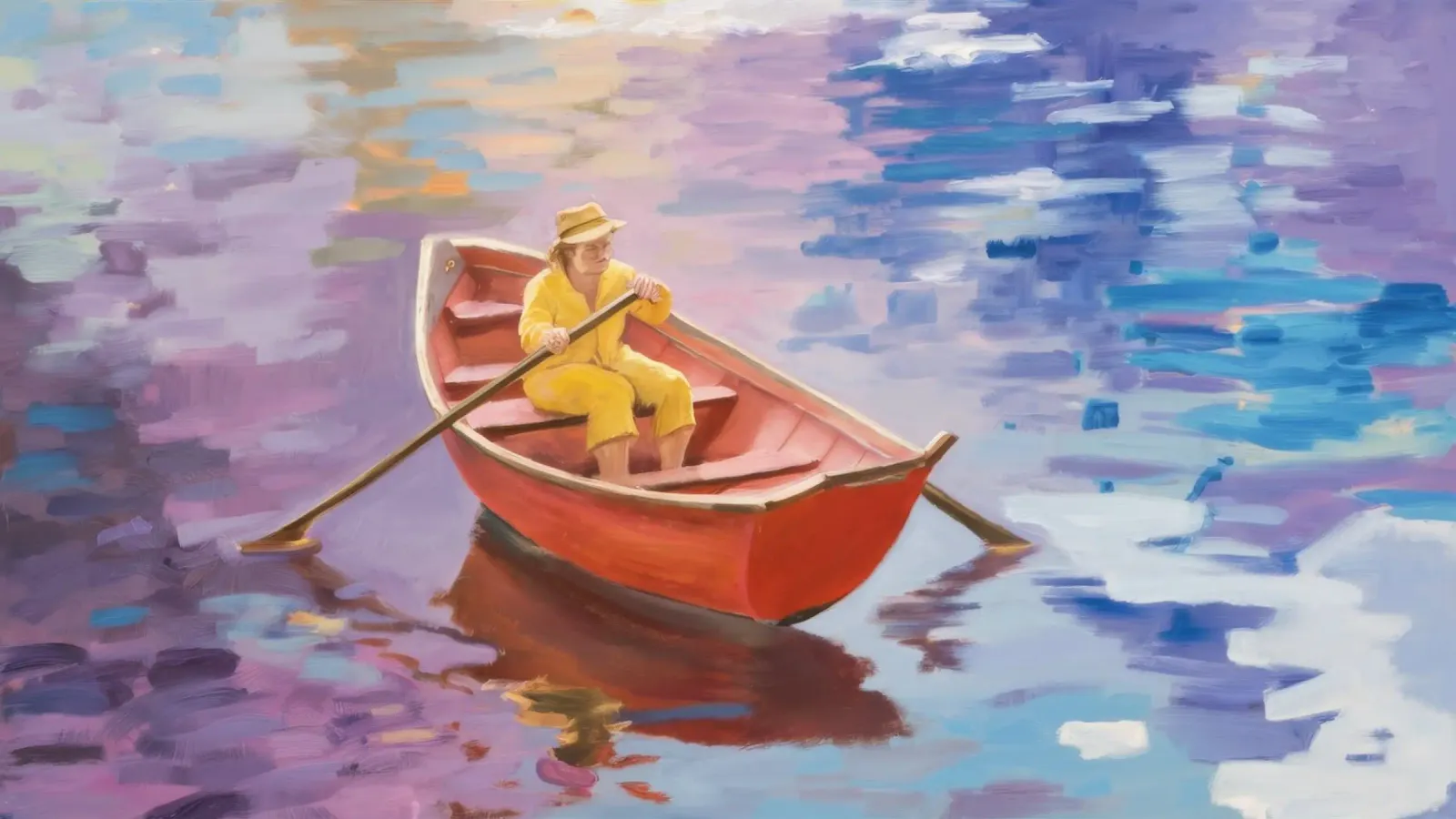 Solitude in Row canvas by Mystic Grain