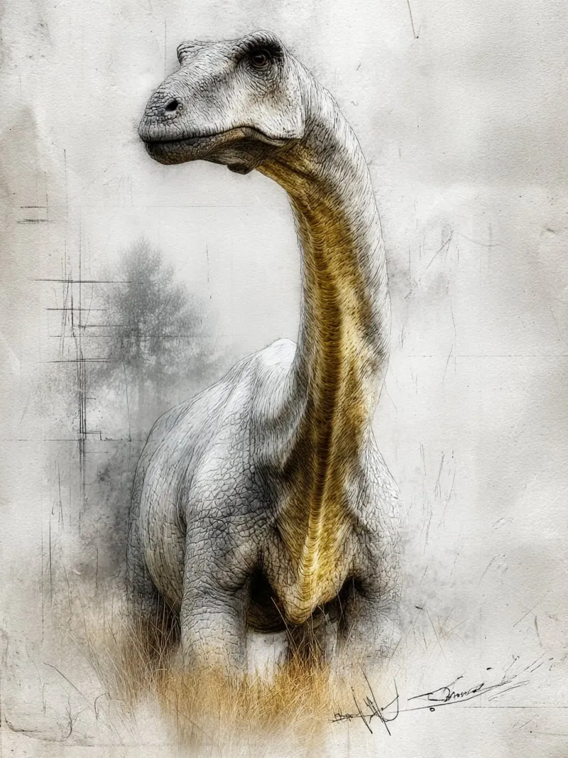 Dinosauro / Brachiosauro pellicola backlit da Kinderherz