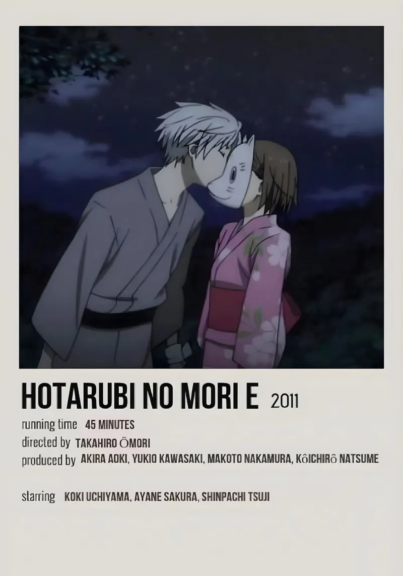 HOTARUBI NO MORI E 2011 pellicola backlit da Totoya