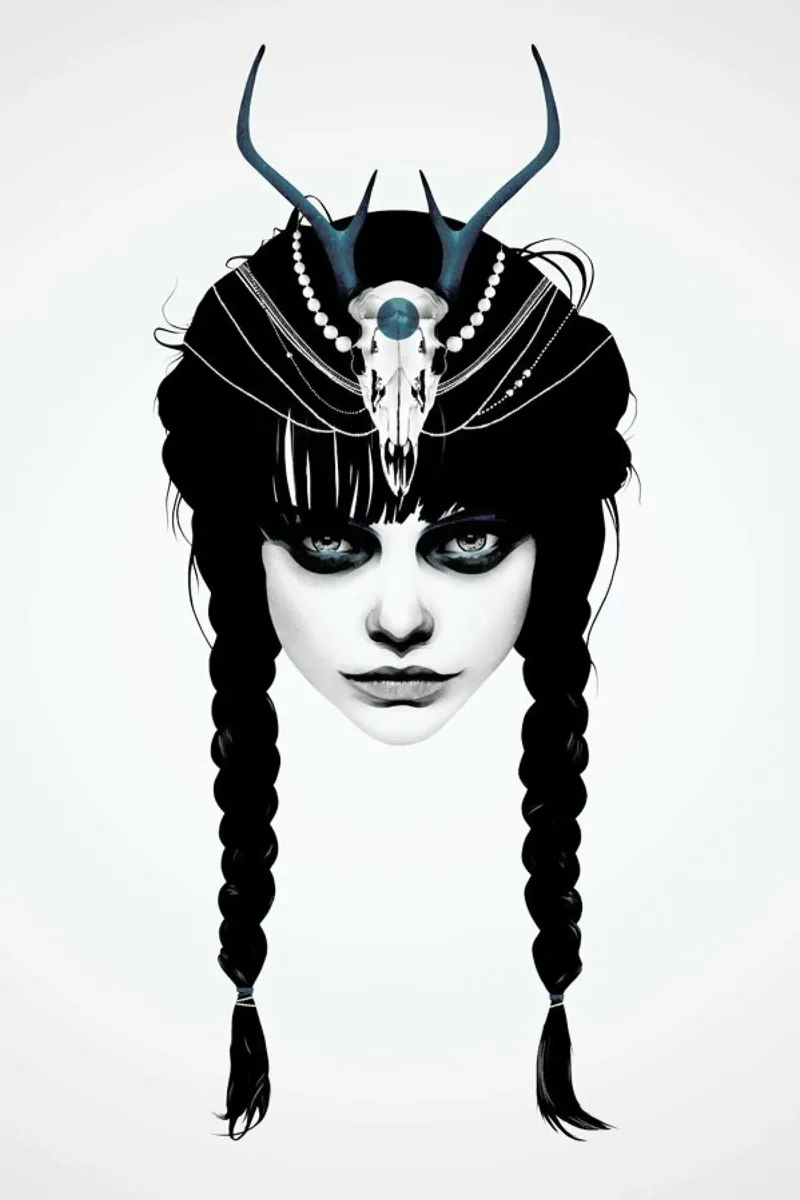Wakeful Warrior poster by Ruben Ireland