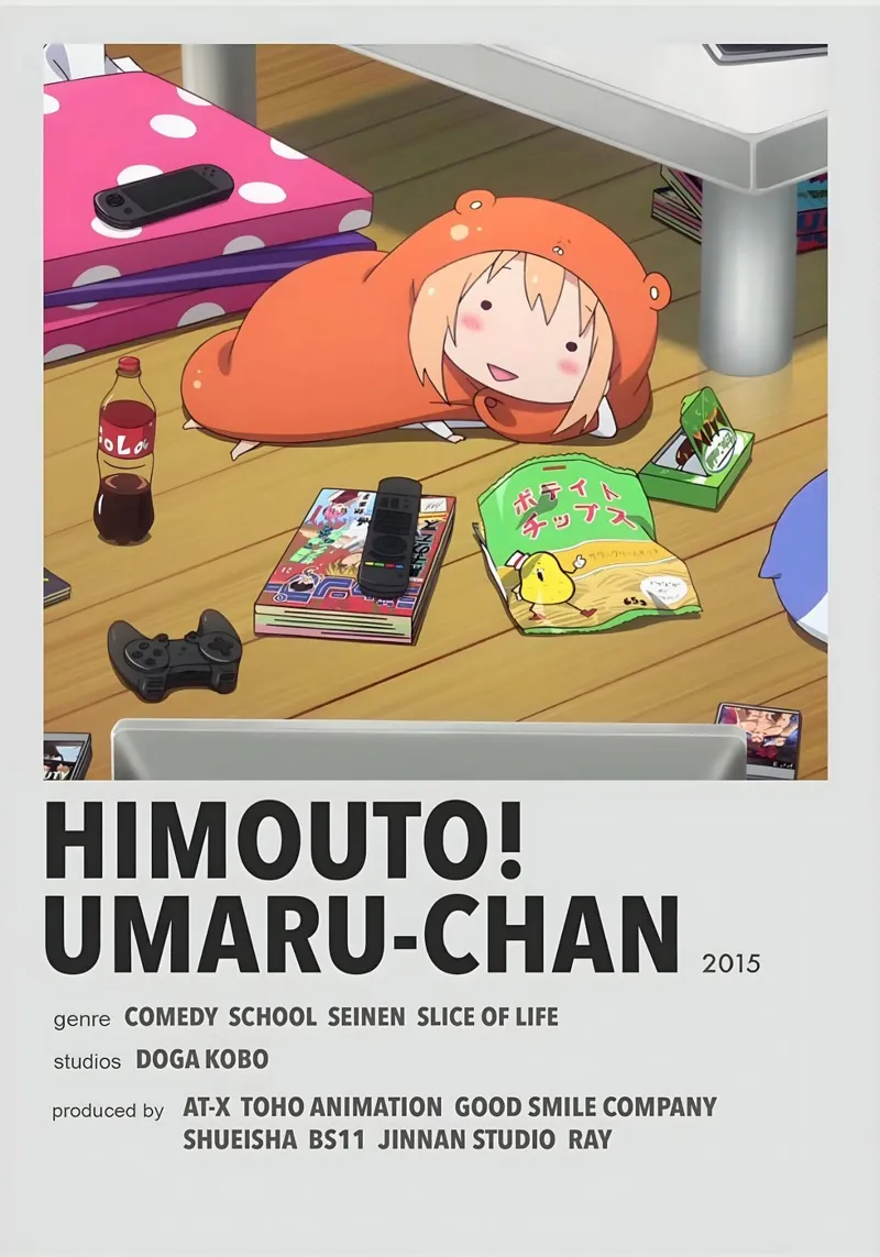 HIMOUTO! UMARU-CHAN  2015 poster con telaio in alluminio da Totoya