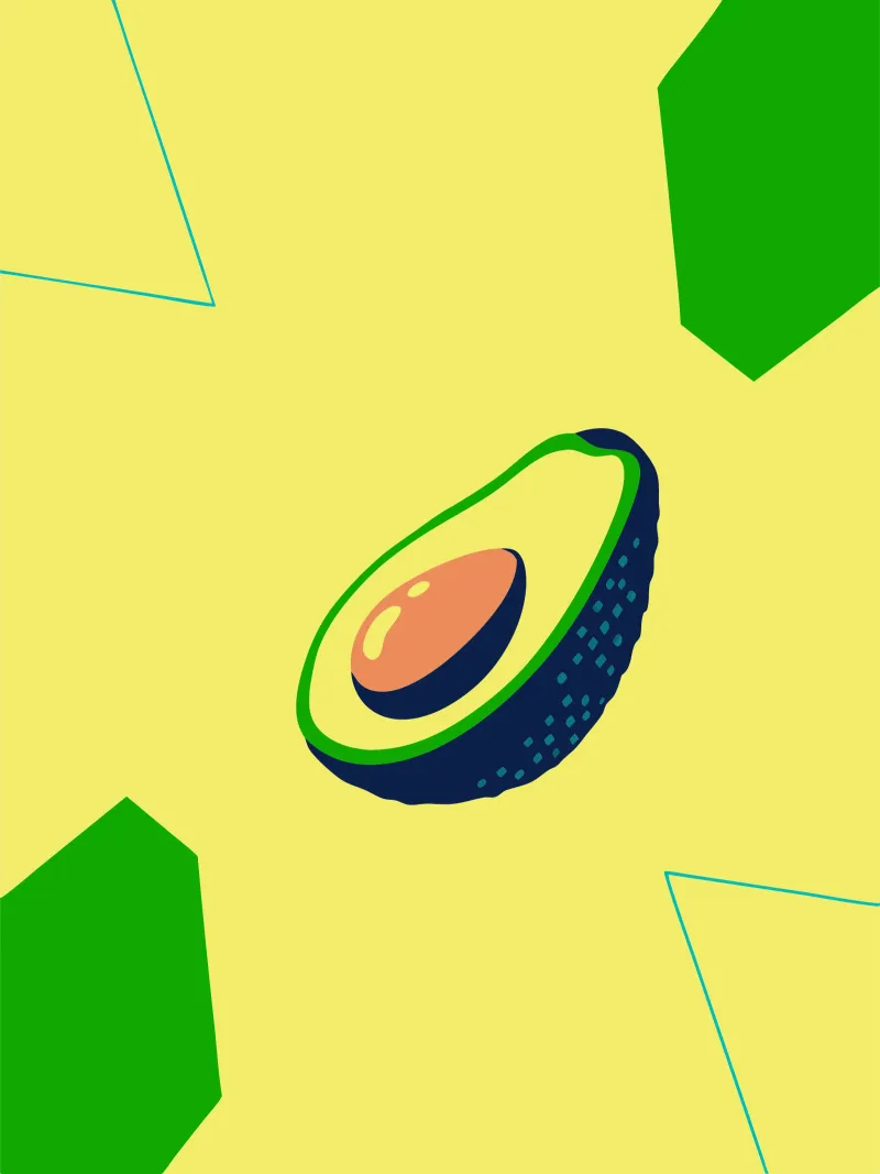 Avocado Frutta pellicola backlit da TODAY'S SHOP