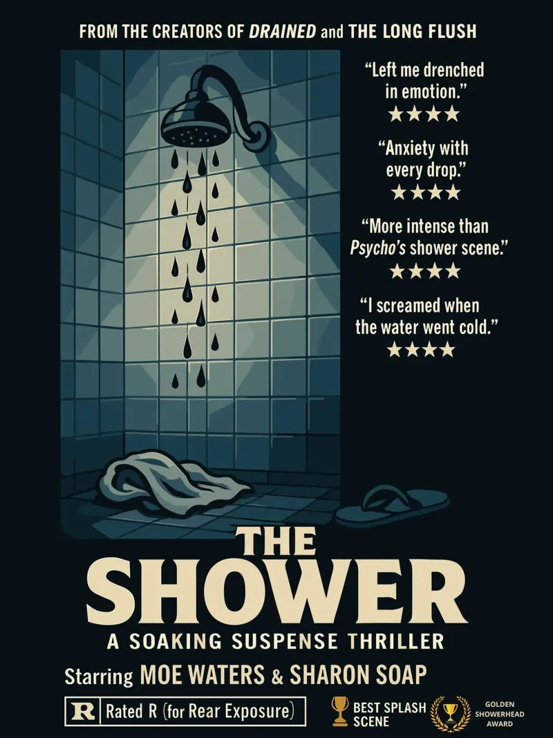 The Shower: A Soaking Suspense Thriller poster da ramosashop