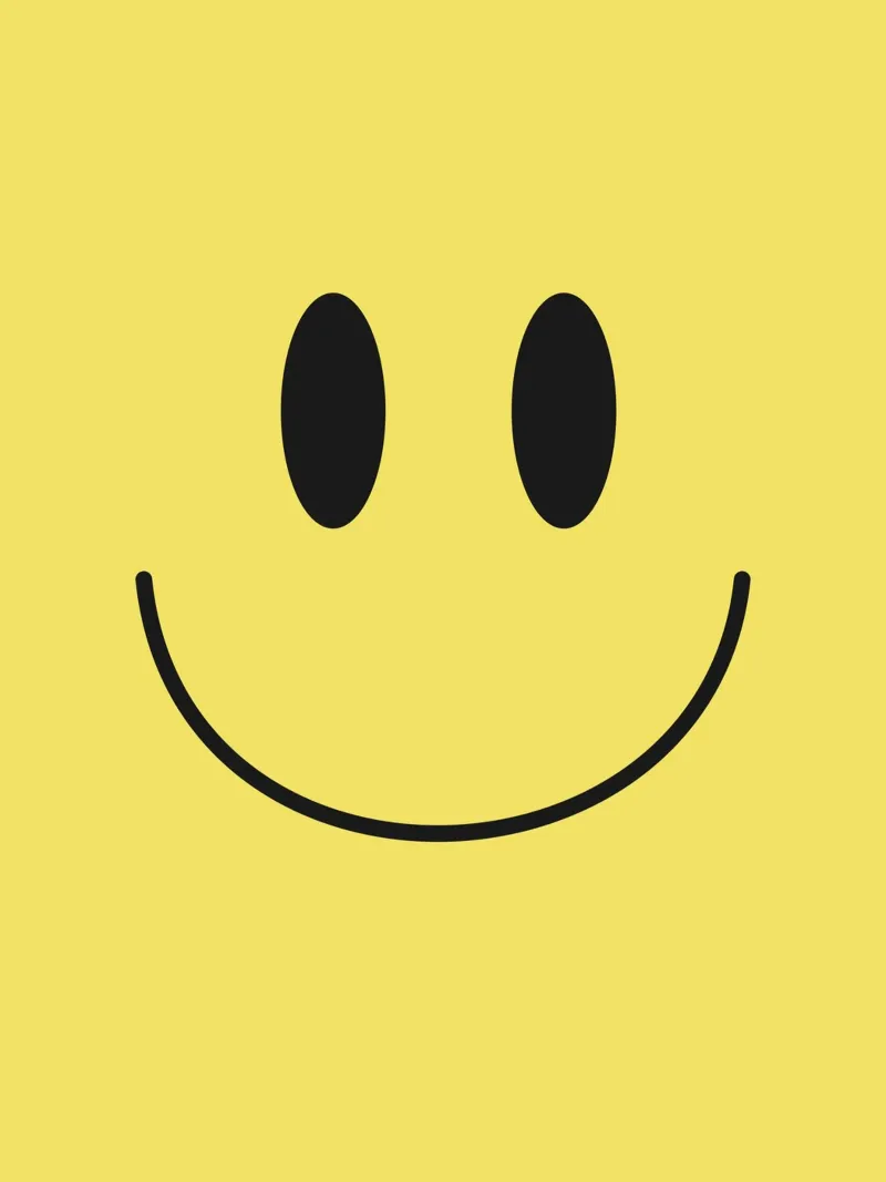 Sorriso giallo alluminio dibond da Paigaam Studio