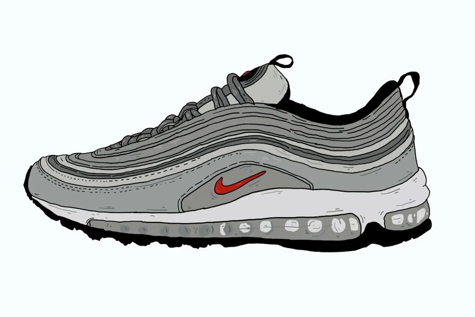 Airmax 97 carta hahnemühle da Nick Cocozza