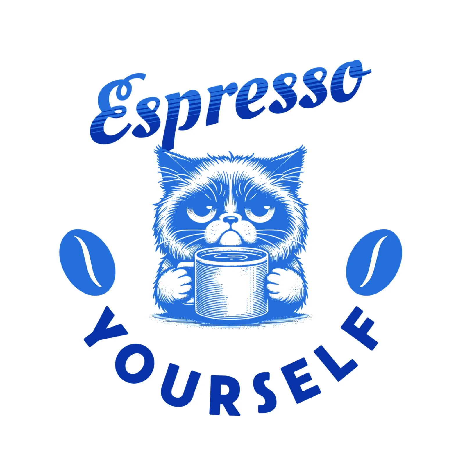 Espresso da soli poster con telaio in plastica da Street Boutique