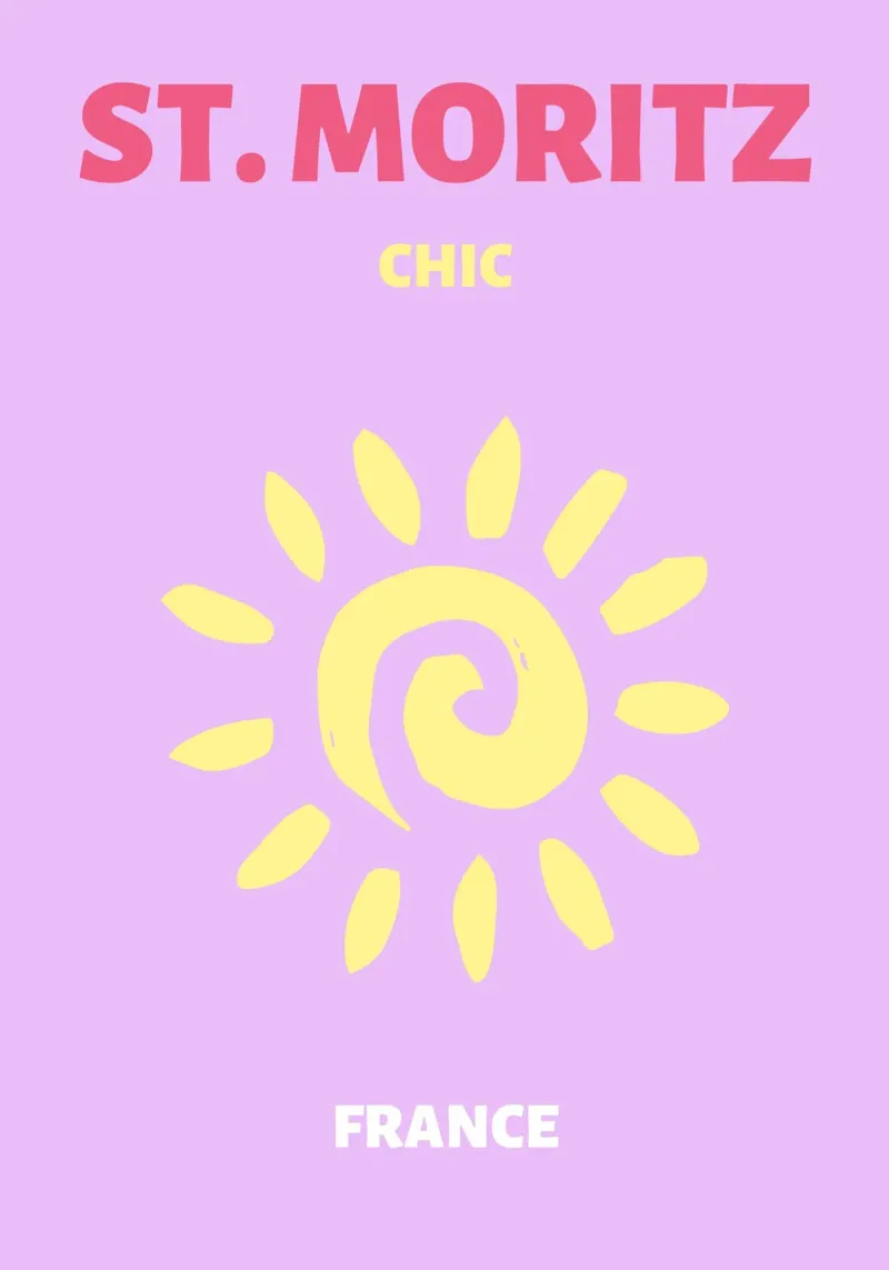 Psichedelico Sunburst Retro Astratto Groovy Pop Art poster da NorwesClub