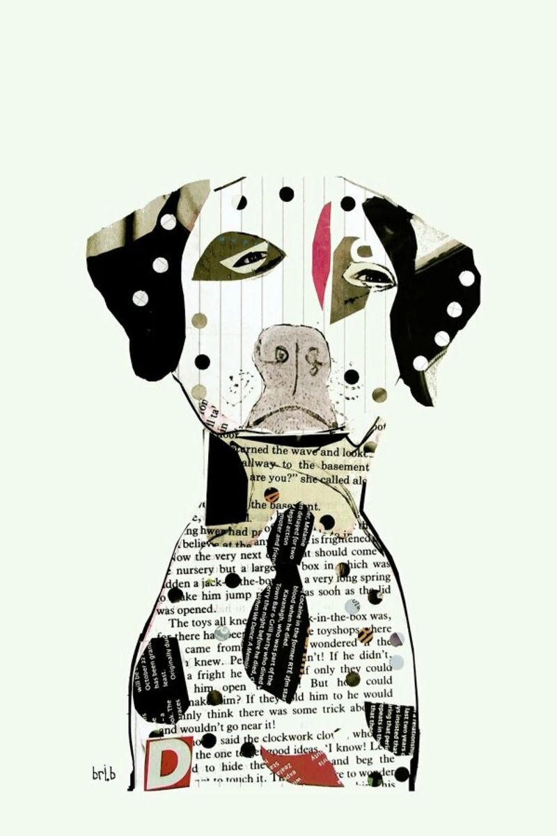 dalmatian poster by Brian Buckley