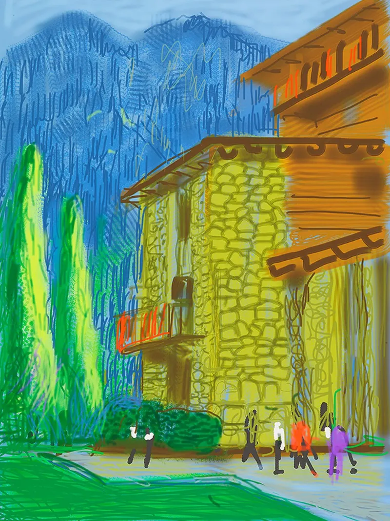 Untitled No1 from The Yosemite Suite canvas by khanrosie