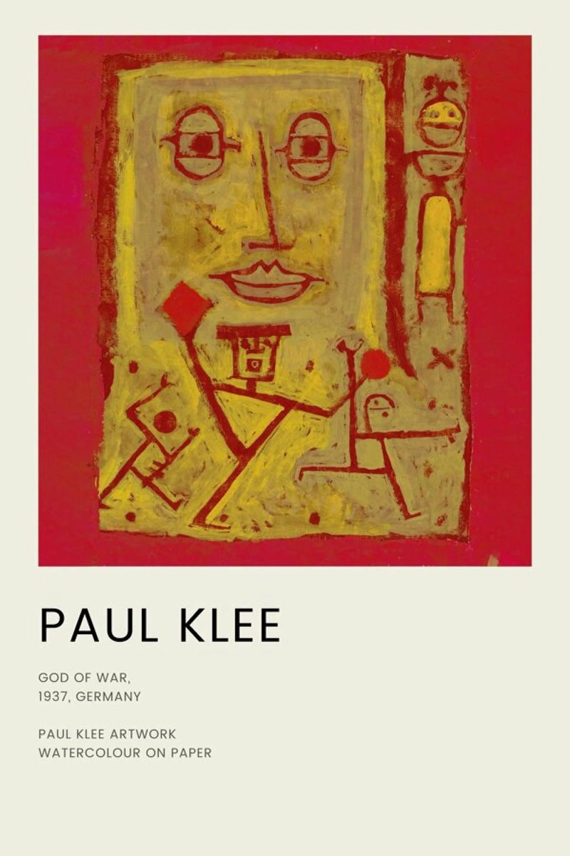 Klee - God of War Poster von Vintage by JUNIQE