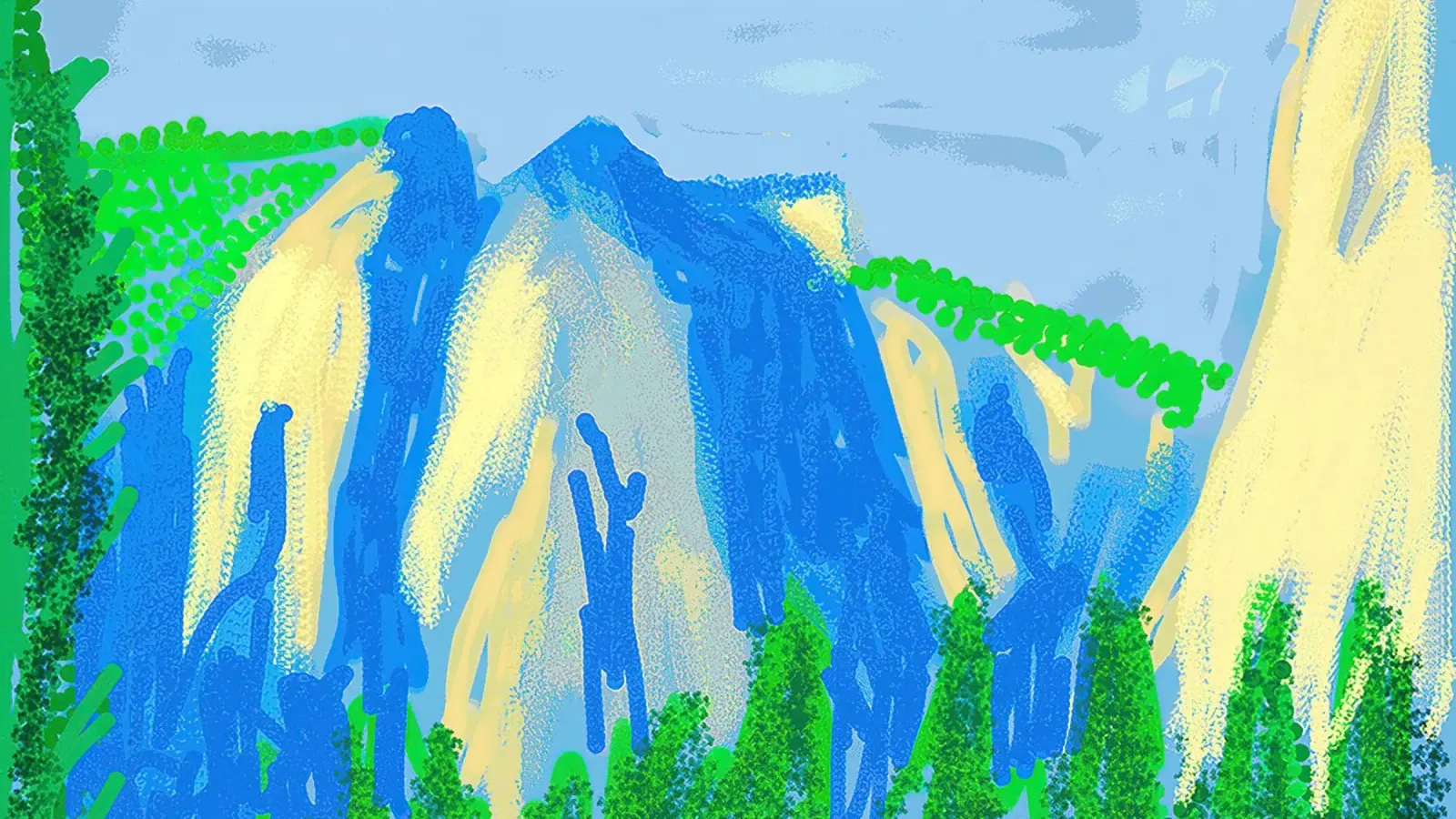 Captures Yosemite with mountains hahnemühle by khanrosie