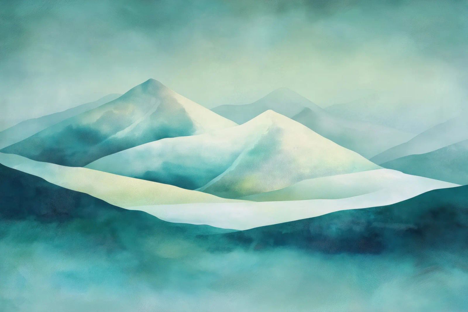 Blue mountains poster by Imagine