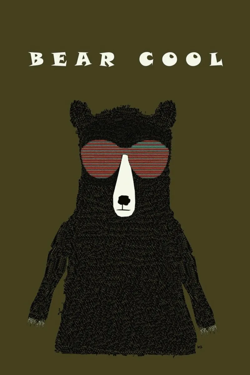 bear cool pellicola backlit da Brian Buckley