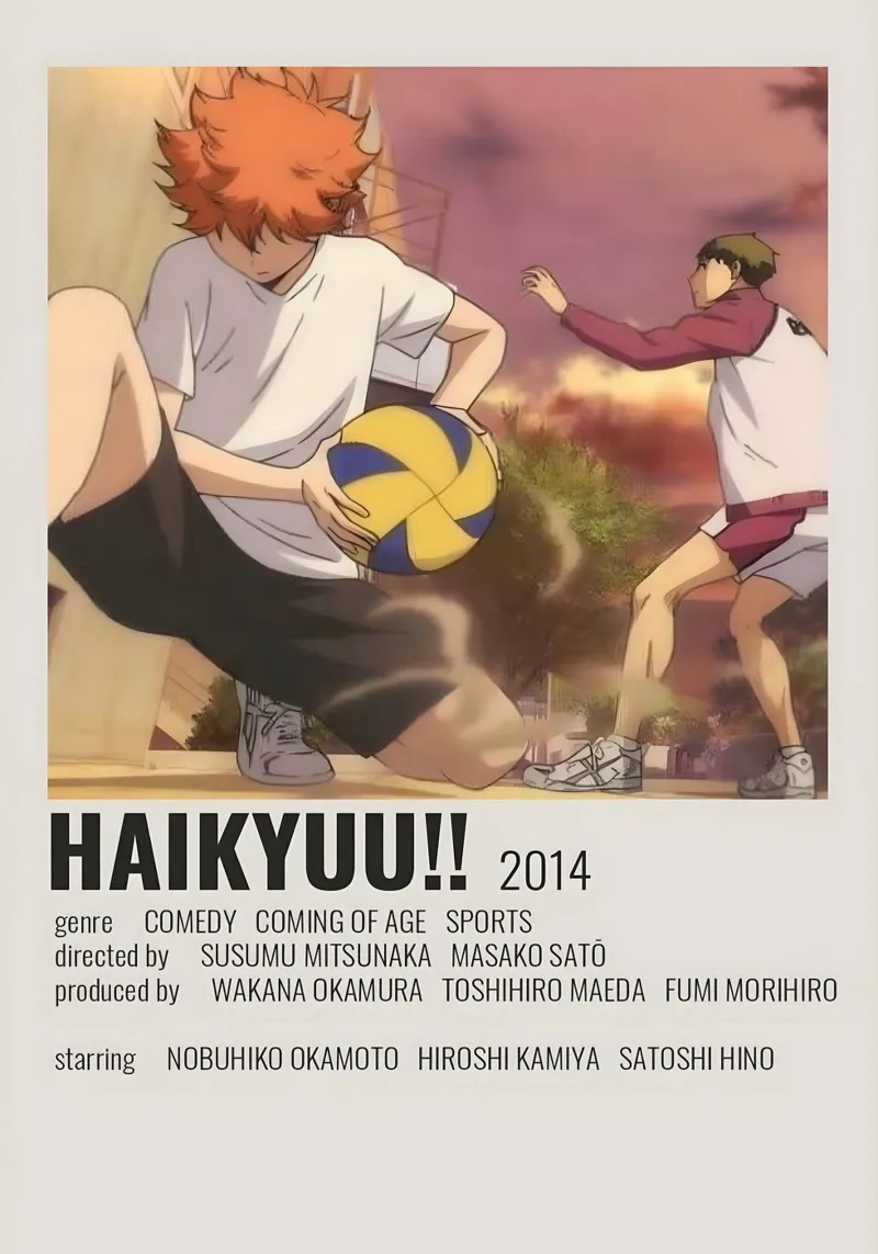 HAIKYUU!!  2014 pellicola backlit da Totoya