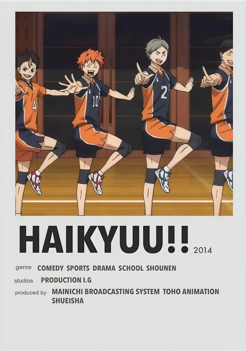 HAIKYUU!!  2014 pellicola backlit da Totoya