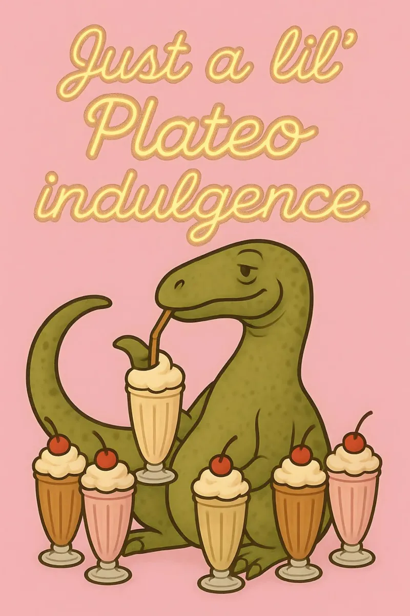 Grappige Plateosaurus Meme canvas met Baklijst van Funny Humor Art