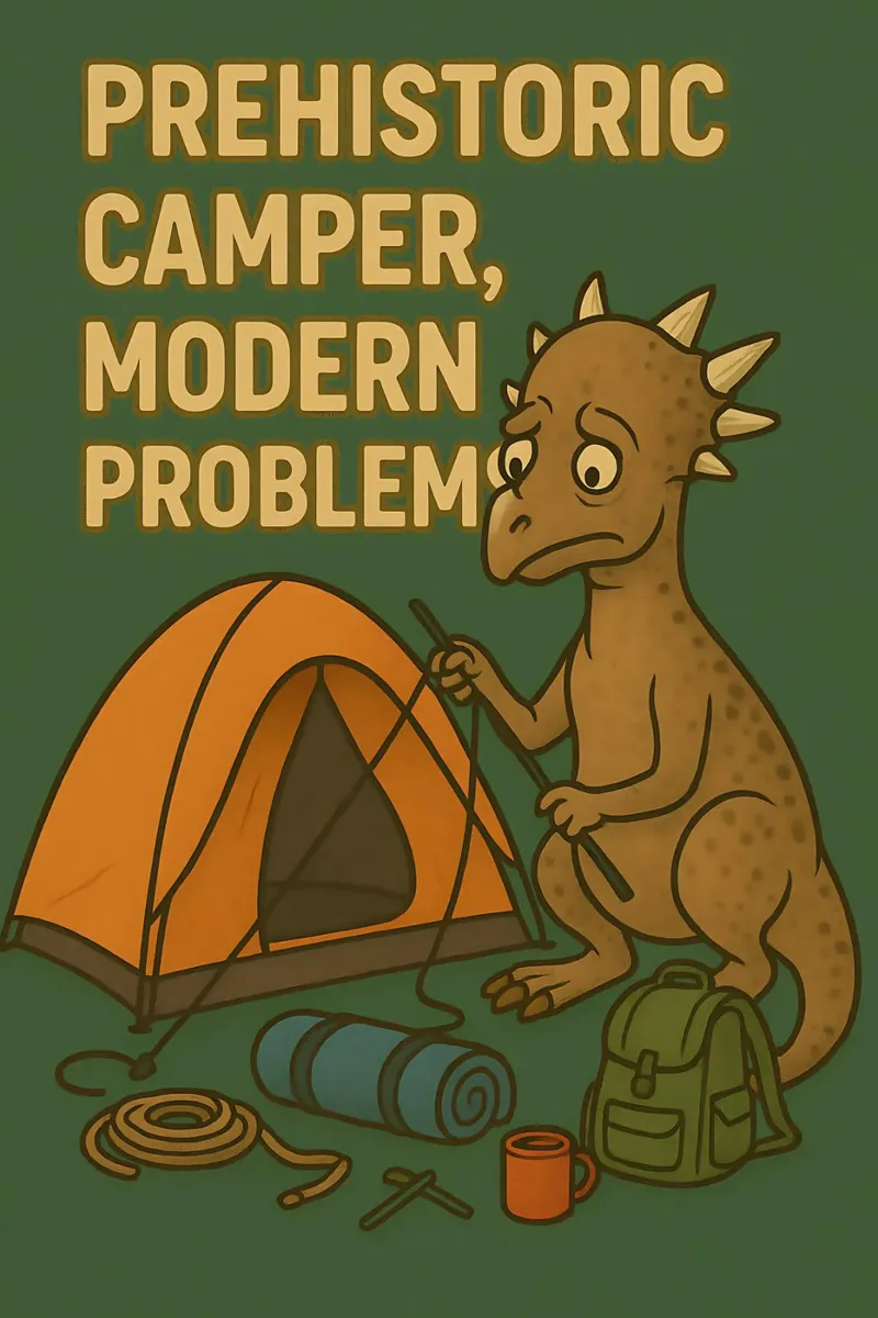 Divertente Meme di Stygimoloch poster con telaio in legno da Funny Humor Art
