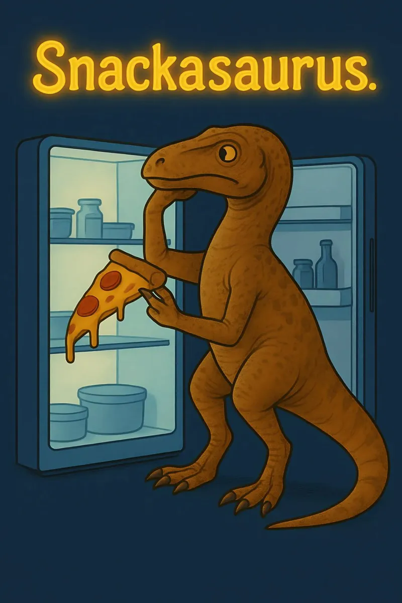 Meme divertente Herrerasaurus tela da Funny Humor Art