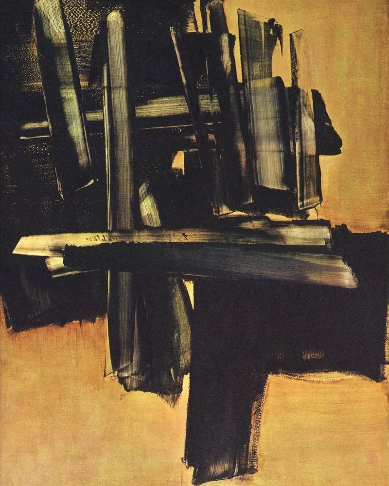 Pierre Soulages Pittura 16 luglio pellicola backlit da Spencershop
