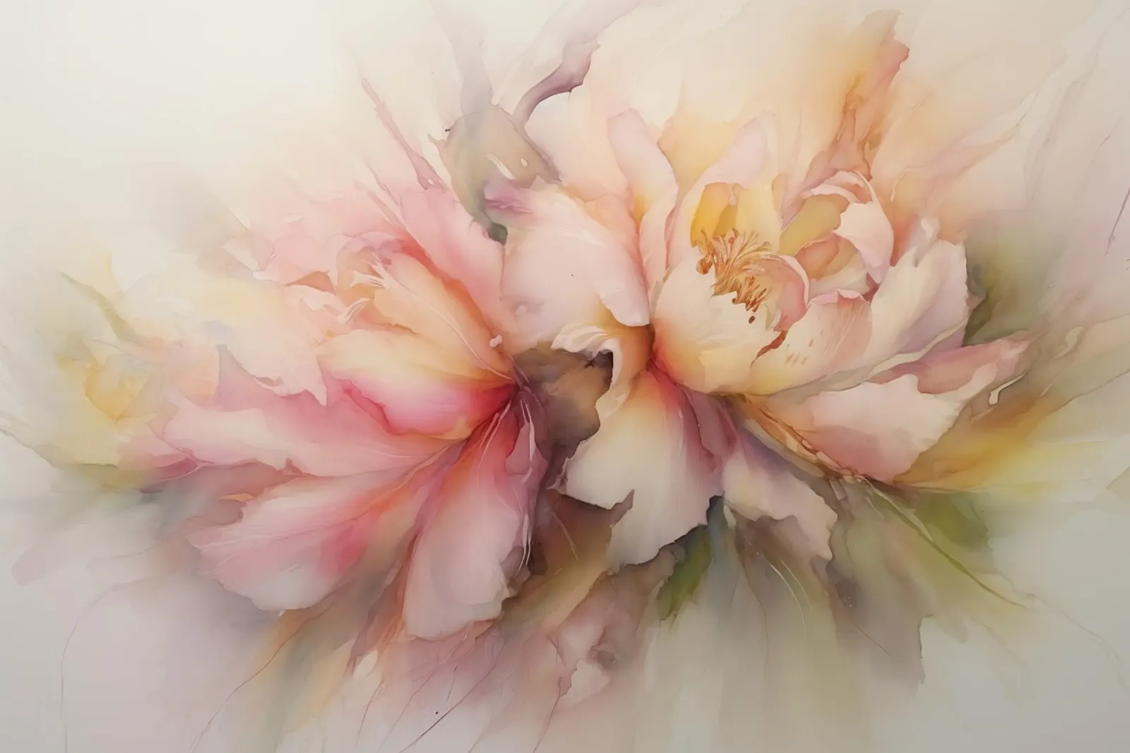 Fiori rosa pellicola backlit da Imagine