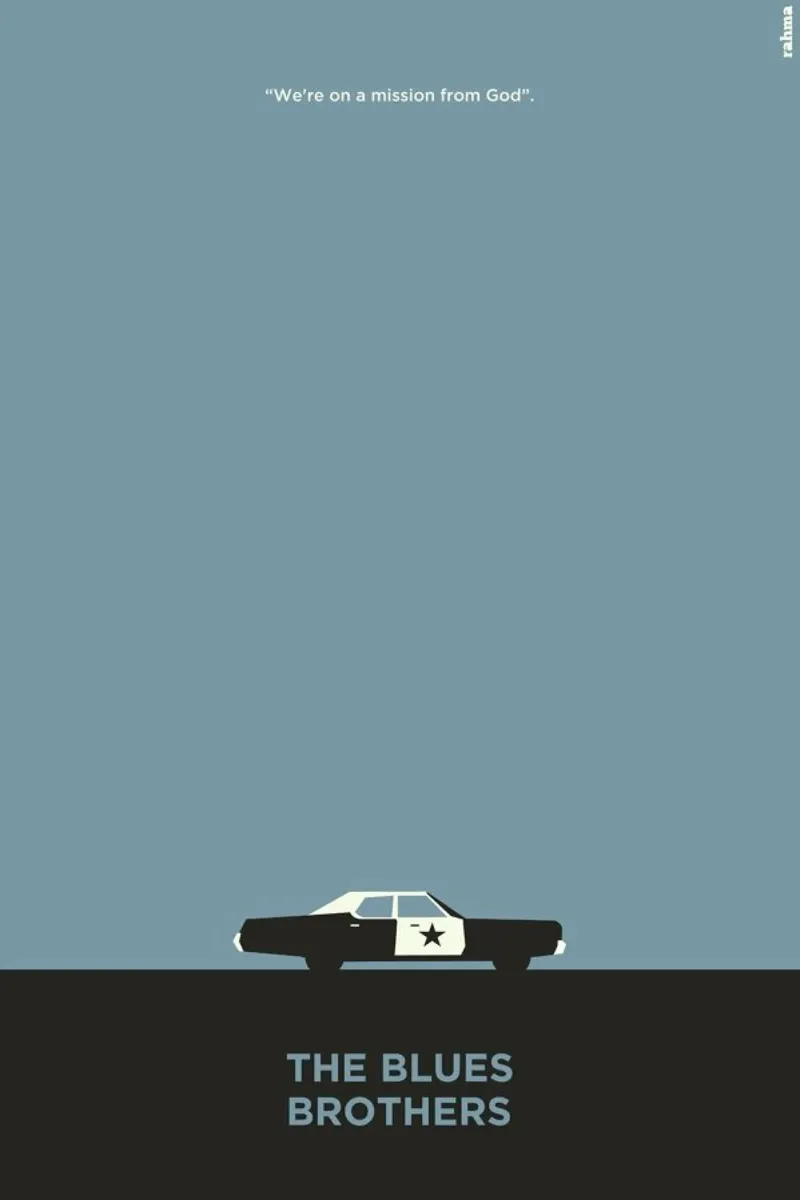 Blues Brothers alu-dibond by Rahma Projekt