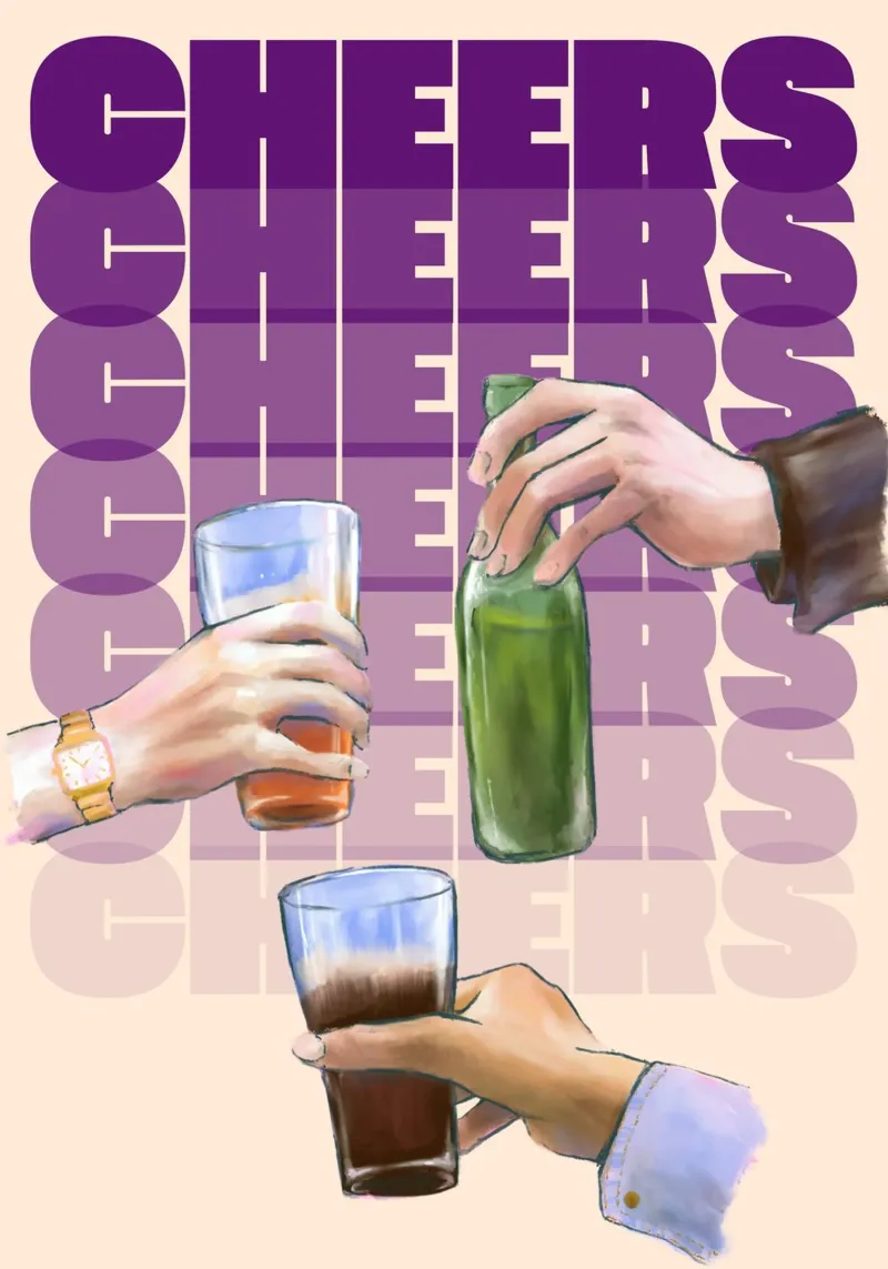 L'arte del tifo moderno di ArtfulHands - Pop Culture Party Vibes pellicola backlit da NorwesClub