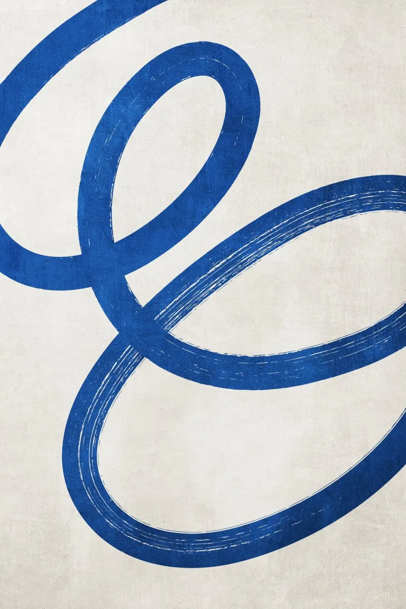 Twirl (blue) poster da adrianooliveira