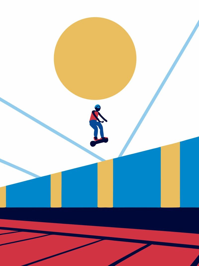Hoverboard poster de TODAY'S SHOP
