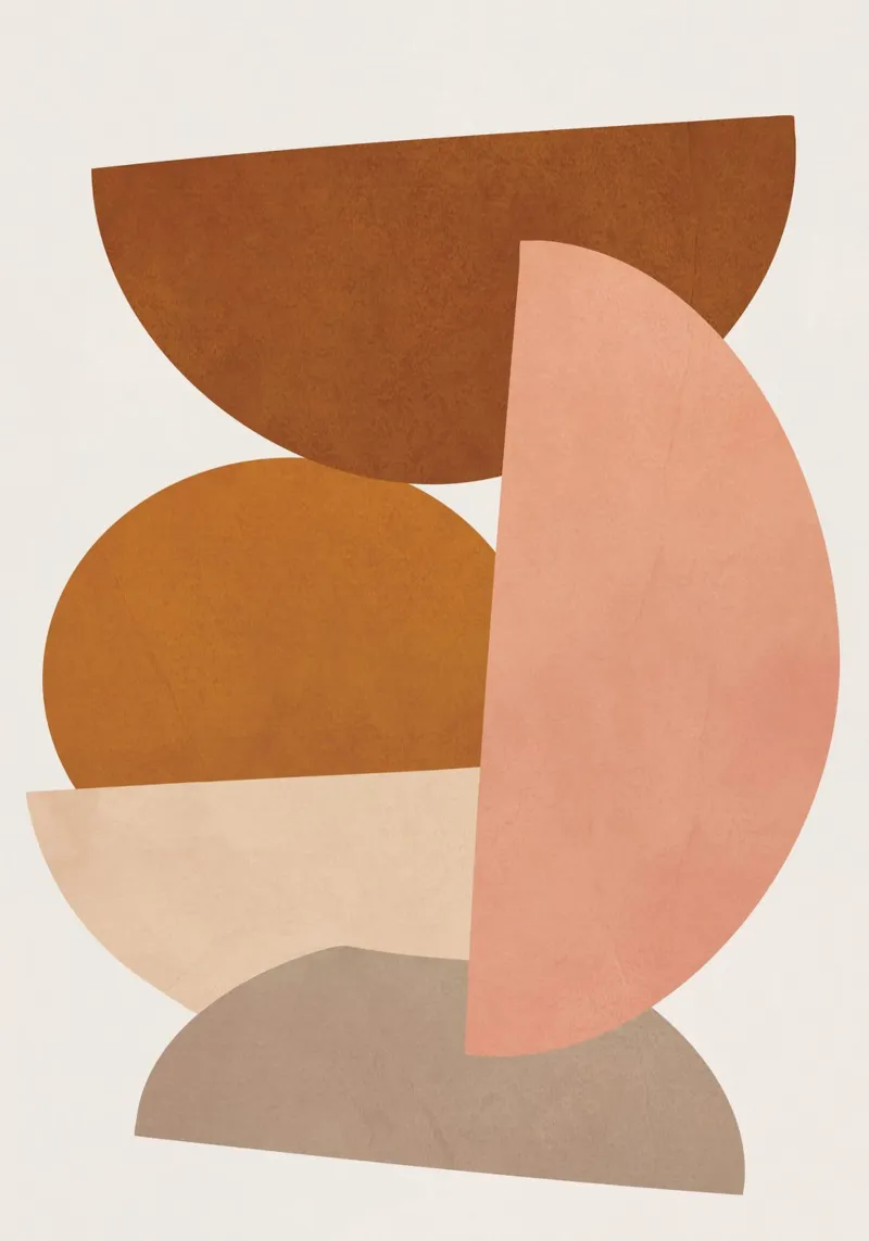 Abstract Stack II poster by Flow Line