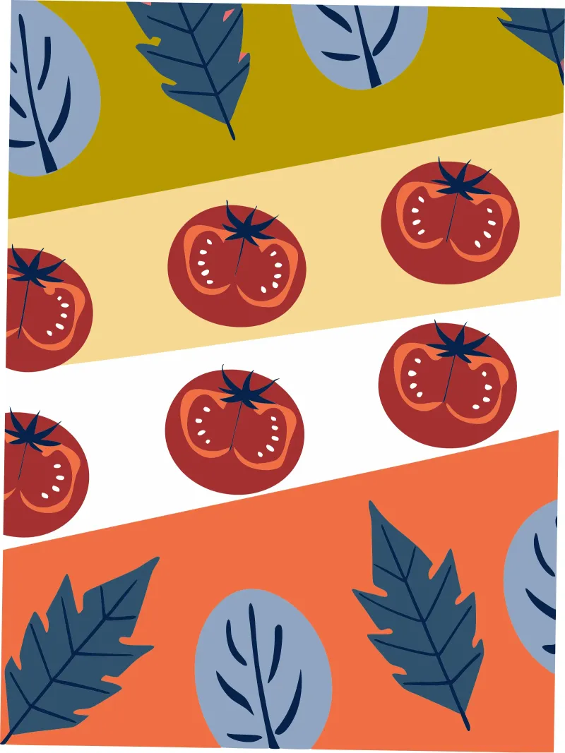Patrón de tomate metacrilato de TODAY'S SHOP