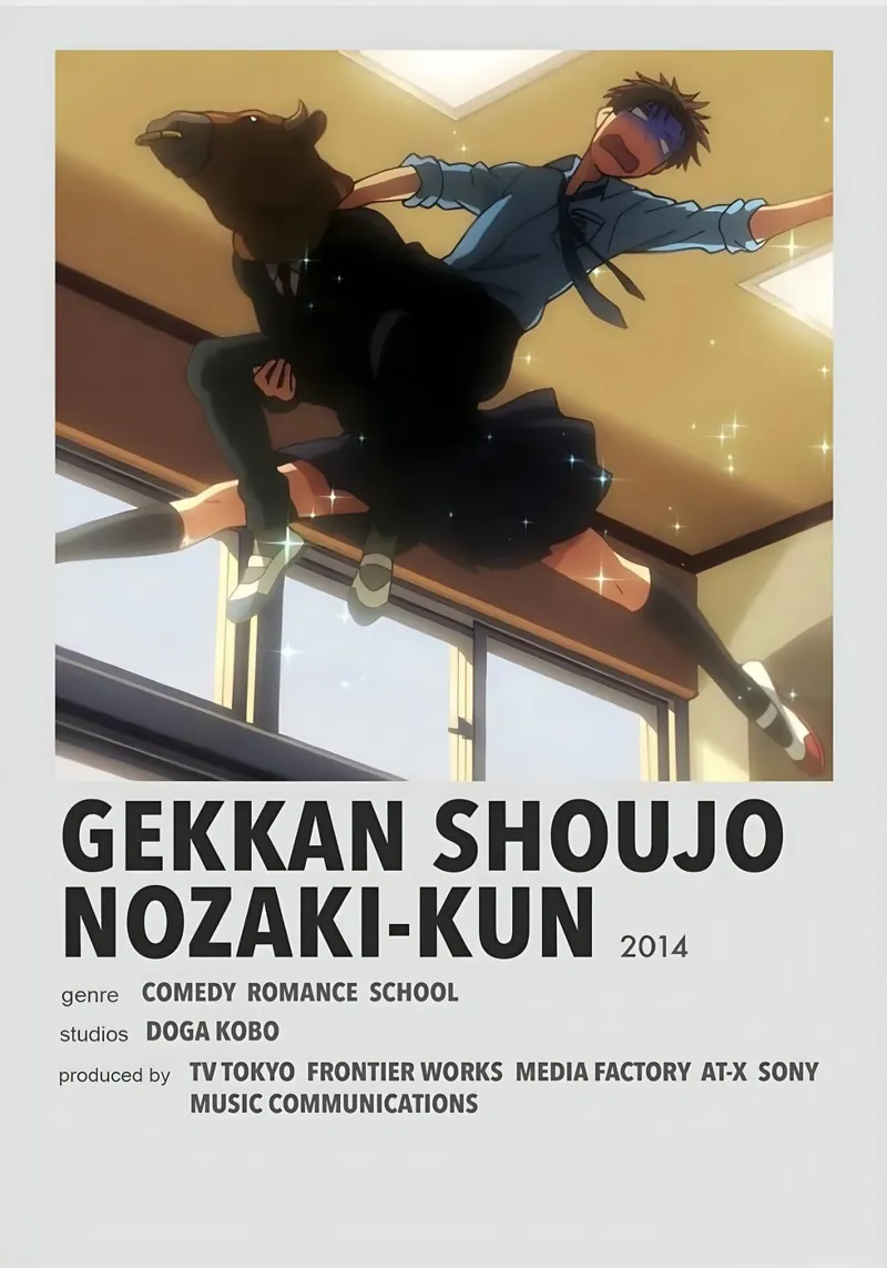 GEKKAN SHOUJO NOZAKI-KUN  2014 pellicola backlit da Totoya