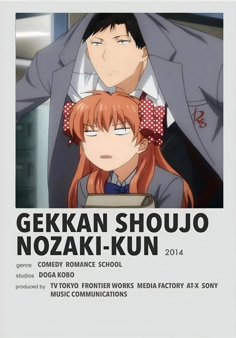GEKKAN SHOUJO NOZAKI-KUN  2014 pellicola backlit da Totoya