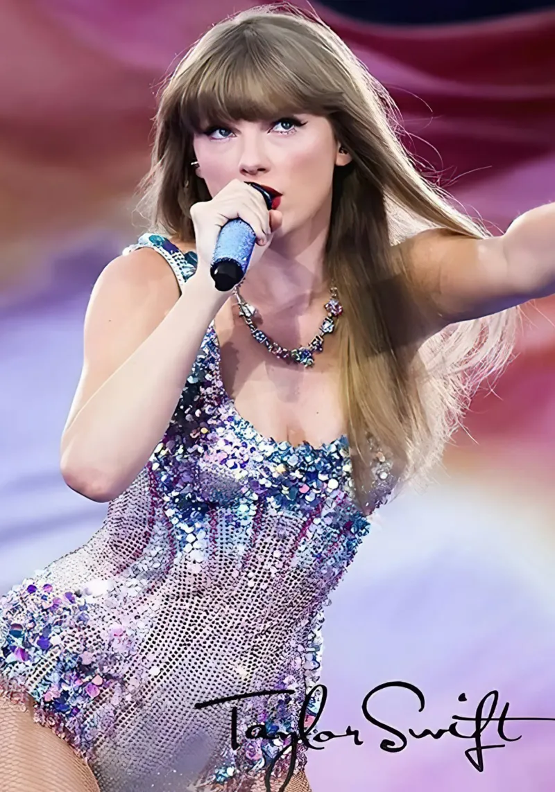 Taylor Swift si esibisce pellicola backlit da NindaCreationsArt