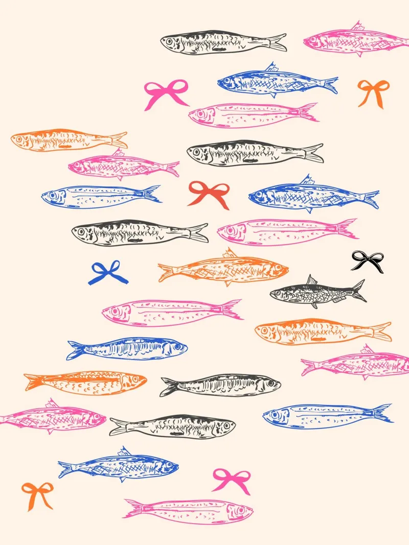 Retro Pastel Sardines Coquette pellicola backlit da EDMPROJECT