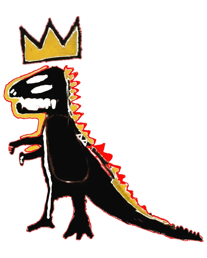 Il Re Dino pellicola backlit da Danielshop