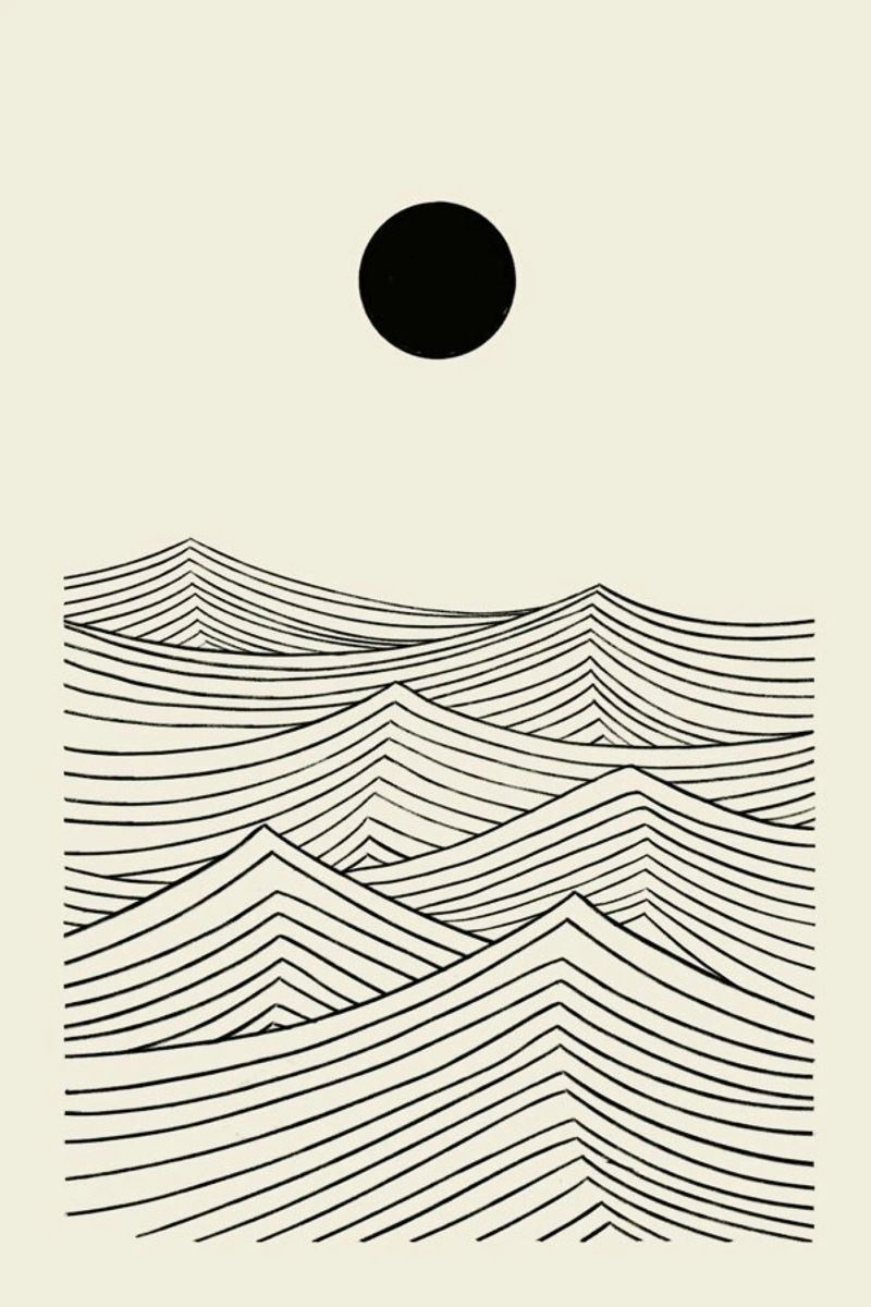 At Sea II poster by Graphite