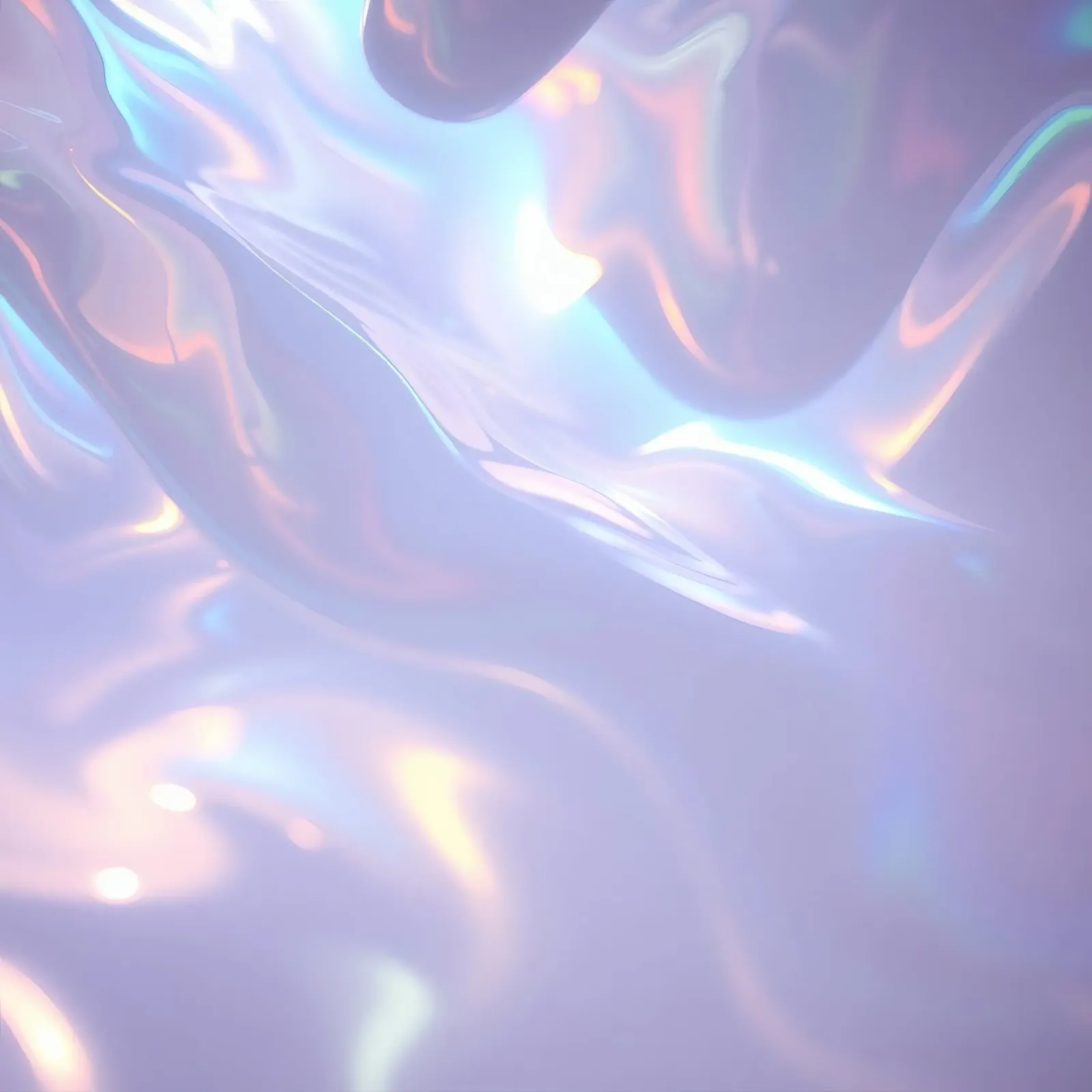 surface reflétant des couleurs et des motifs doux poster de DesignDoodle